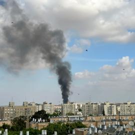 Καπνός πάνω από το Ισραήλ