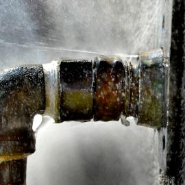 Διαρροή σωλήνα νερού