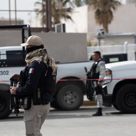 Μεξικανός αστυνομικός δρόμος