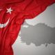Σημαία Τουρκίας και χάρτης