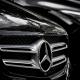 Μάσκα Mercedes-Benz κοντινό