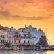 Σκόπελος στο ηλιοβασίλεμα