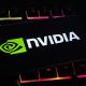 Λογότυπο Nvidia σε οθόνη