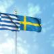 Σημαίες Ελλάδας Σουηδίας